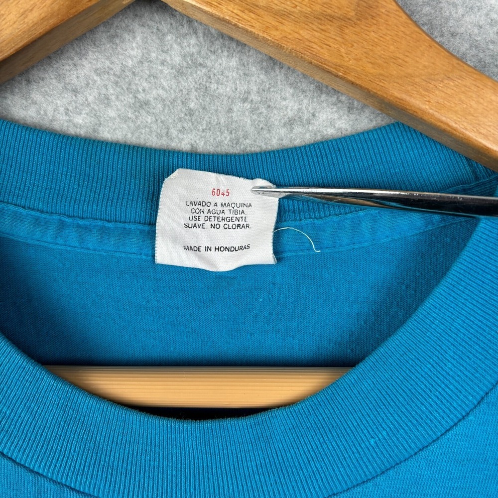 Vintage Honduras Heat Shirt Men XL Beach Ocean Retro 80s 90s‎ Single Stitch Surf - Picture 4 of 9